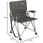 OUTWELL FOLDING CAMPING CHAIR PERCE - 470403
