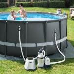 INTEX QX2100 SAND FILTER PUMP & SALTWATER SYSTEM (220V) - 26676