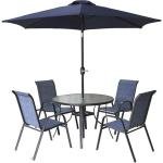 Procamp Large Steel round 6 Piece Patio set - SF4014B