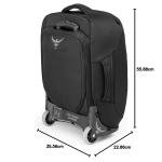 Osprey Sojourn 45L/22"" Flash Black O/S **DISC** - 10000493