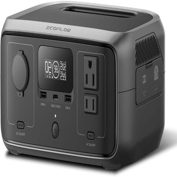 EcoFlow RIVER 3 Portable Power Station (300W,245Wh)