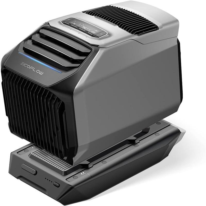 ECOFLOW Wave 2 Air Conditioner, Fastest Cooling and Heating, Using R290: 4 Ways to Charge - EF-WAVE200