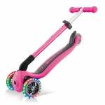GLOBBER PRIMO FOLDABLE SCOOTER - NEON PINK