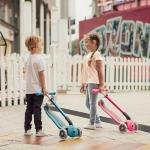 GLOBBER PRIMO FOLDABLE SCOOTER - NEON PINK