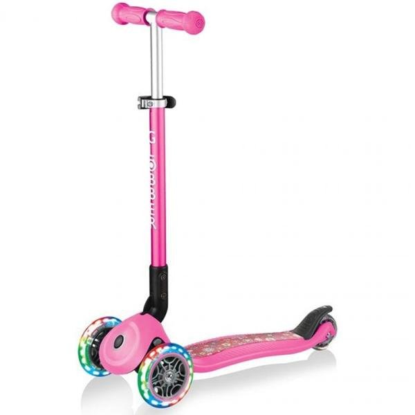 GLOBBER PRIMO FOLDABLE FANTASY LIGHTS - NEON PINK/FLOWERS - 434-110