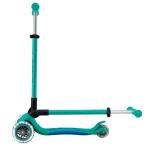 GLOBBER PRIMO FOLDABLE PLUS LIGHTS - EMERALD GREEN/NAVY BLUE