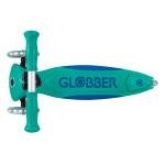 GLOBBER PRIMO FOLDABLE PLUS LIGHTS - EMERALD GREEN/NAVY BLUE