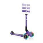 GLOBBER PRIMO PLUS LIGHTS - PURPLE/PASTEL PINK
