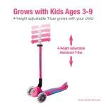 GLOBBER PRIMO PLUS LIGHTS - FUCHSIA/SKY BLUE