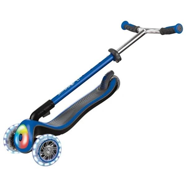 GLOBBER ELITE PRIME LIGHTS SCOOTER - NAVY BLUE - 444-800