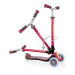 GLOBBER ELITE PRIME LIGHTS SCOOTER - RED - 444-802