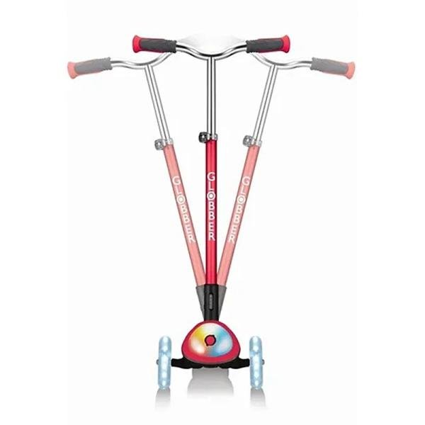 GLOBBER ELITE PRIME LIGHTS SCOOTER - RED - 444-802