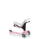 GLOBBER GO•UP SPORTY LIGHTS SCOOTER - PASTEL PINK