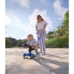 GLOBBER GO•UP SPORTY LIGHTS SCOOTER - NAVY BLUE/DARK BLUE