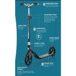 GLOBBER ONE NL 205-180 DUO SCOOTER - COBALT BLUE - 474-101