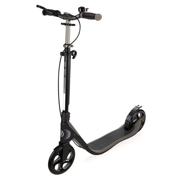 GLOBBER ONE NL 205 DELUXE SCOOTER - TITANIUM/ CHARCOAL GREY - 478-100