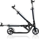 GLOBBER ONE NL 205 DELUXE SCOOTER - TITANIUM/ CHARCOAL GREY - 478-100