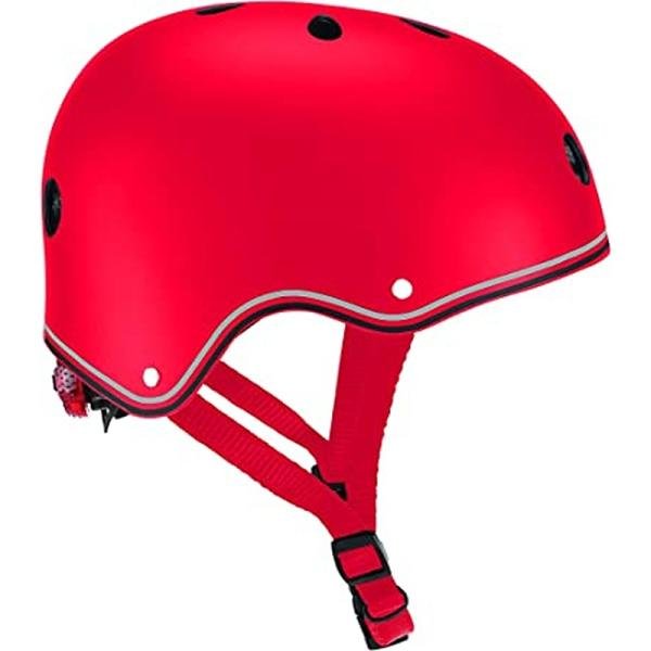 GLOBBER PRIMO LIGHTS HELMET XS/S (48-53CM) - NEW RED - 505-102