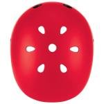 GLOBBER PRIMO LIGHTS HELMET XS/S (48-53CM) - NEW RED - 505-102