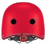 GLOBBER PRIMO LIGHTS HELMET XS/S (48-53CM) - NEW RED - 505-102