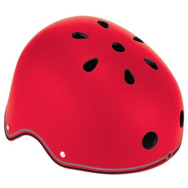 GLOBBER PRIMO LIGHTS HELMET XS/S (48-53CM) - NEW RED - 505-102