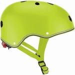 GLOBBER PRIMO LIGHTS HELMET XS/S (48-53CM) - LIME GREEN - 505-106