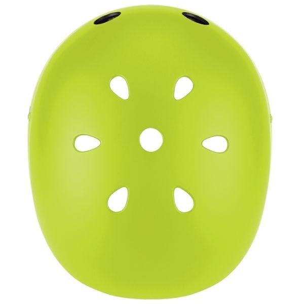 GLOBBER PRIMO LIGHTS HELMET XS/S (48-53CM) - LIME GREEN - 505-106