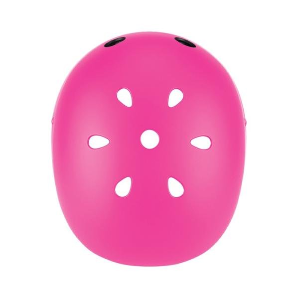 GLOBBER KIDS HELMET LIGHTS XS/S (48-53cm) - NEON PINK