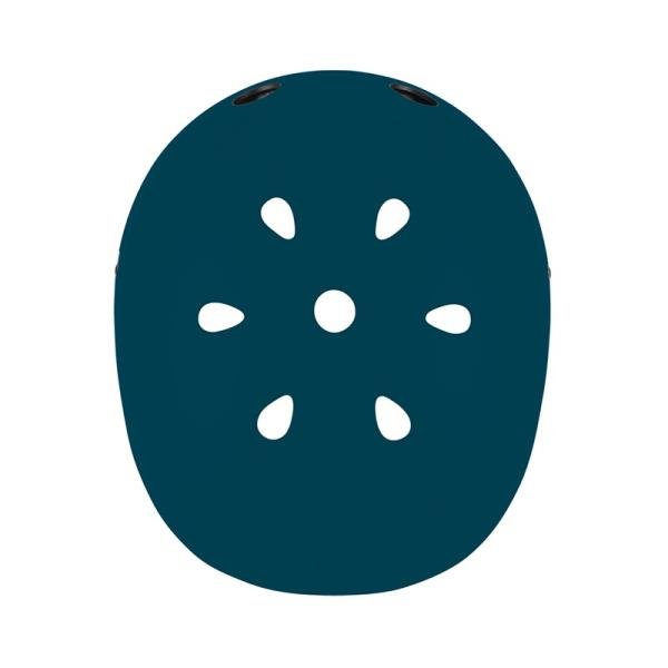 GLOBBER KIDS HELMET LIGHTS XS/S (48-53cm) - PETROL BLUE