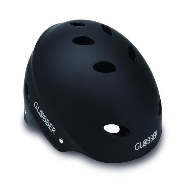 GLOBBER ADULT HELMET M (57-59CM) - BLACK - 514-120