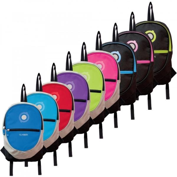 GLOBBER JUNIOR BACKPACK - NEON PINK/BLACK - 524-132