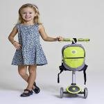 GLOBBER JUNIOR BACKPACK - LIME GREEN/BLACK - 524-136