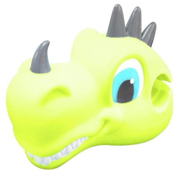 GLOBBER SCOOTER HEADS - LIME GREEN DINO - 527-106
