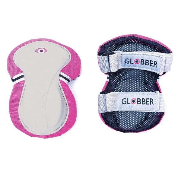 GLOBBER JUNIOR PROTECTIVES XS - DEEP PINK