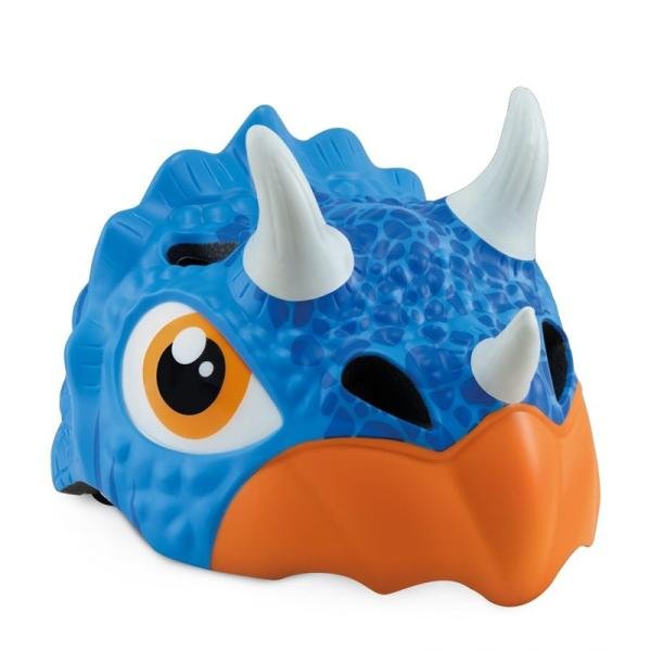 GLOBBER FANTASY HELMET (49-55CM) - TRICERATOPS BLUE