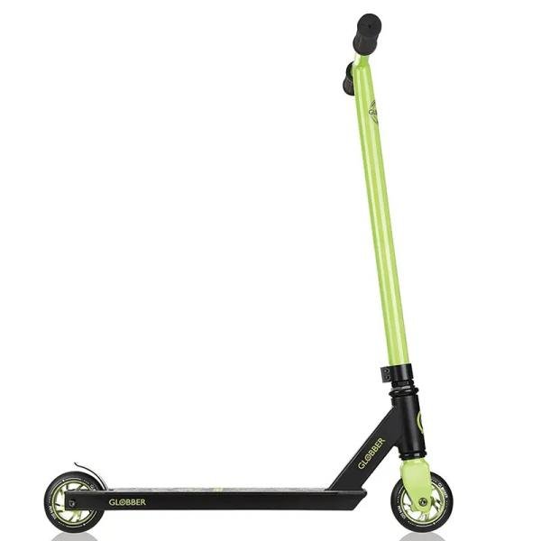 GLOBBER GS 360 STUNT SCOOTER - BLACK/LIME GREEN - 620-106