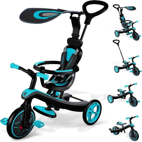 GLOBBER EXPLORER TRIKE TRICYCLE (4 in 1) - TEAL