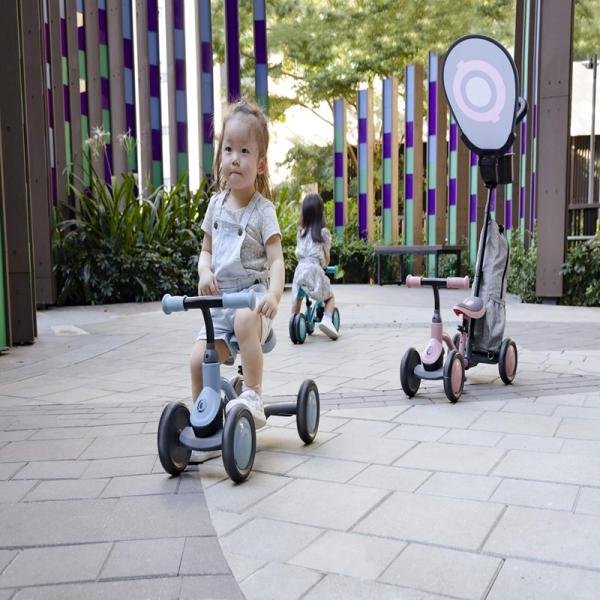 GLOBBER LEARNING BIKE DELUXE (3 in 1) - ASHBLUE