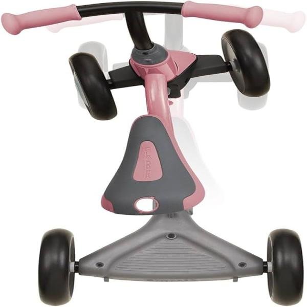 GLOBBER LEARNING BIKE DELUXE (3 in 1) - PASTEL PINK