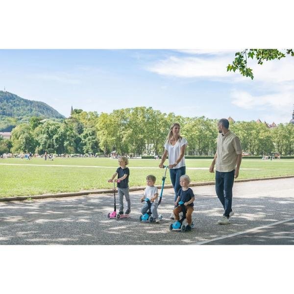 GLOBBER GO•UP FOLDABLE PLUS LIGHTS SCOOTER - MINT