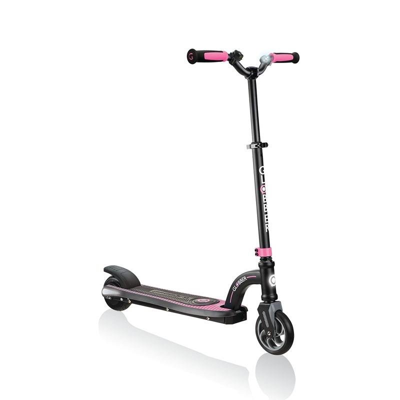 GLOBBER ONE K E-MOTION 10 ELECTRIC SCOOTER - PINK/BLACK - 650-110-4