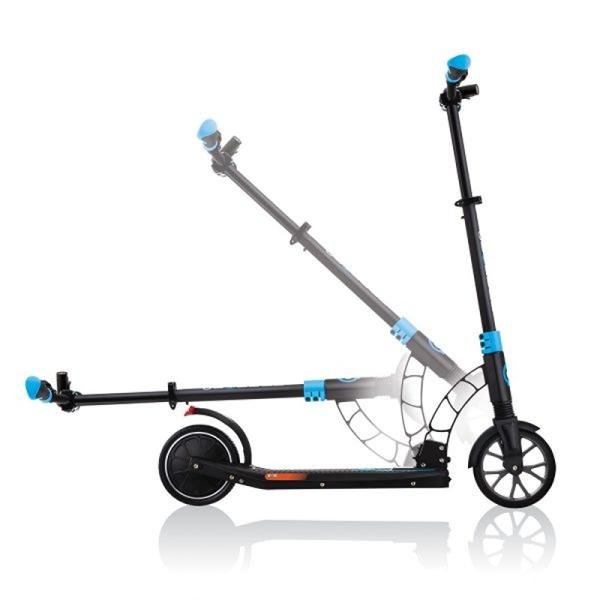 GLOBBER ONE K E-MOTION 15 ELECTRIC SCOOTER - SKY BLUE/BLACK - 653-100-3-L