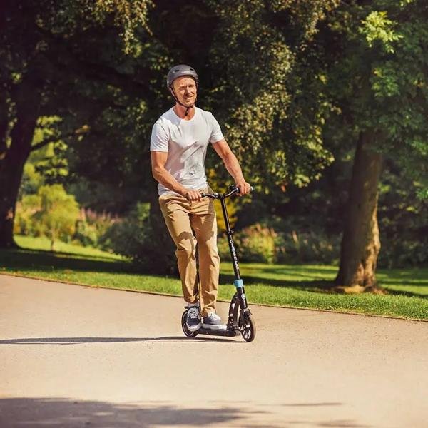 GLOBBER ONE K E-MOTION 15 ELECTRIC SCOOTER - RED/WHITE - 653-102-3-L