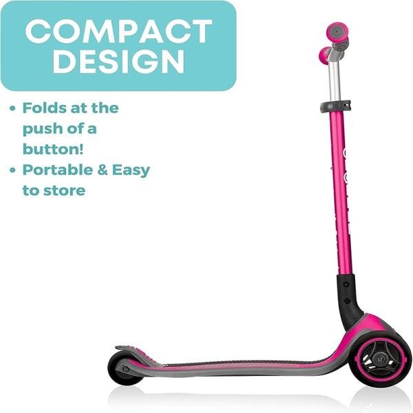 GLOBBER MASTER SCOOTER - DEEP PINK