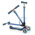 GLOBBER MASTER LIGHTS SCOOTER - NAVY BLUE - 662-100