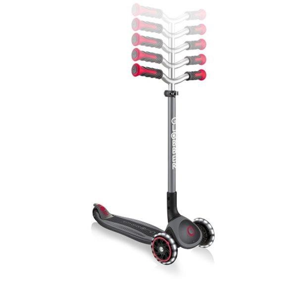 GLOBBER MASTER LIGHTS SCOOTER - RED - 662-102