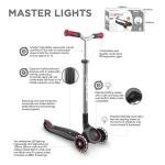 GLOBBER MASTER LIGHTS SCOOTER - RED - 662-102