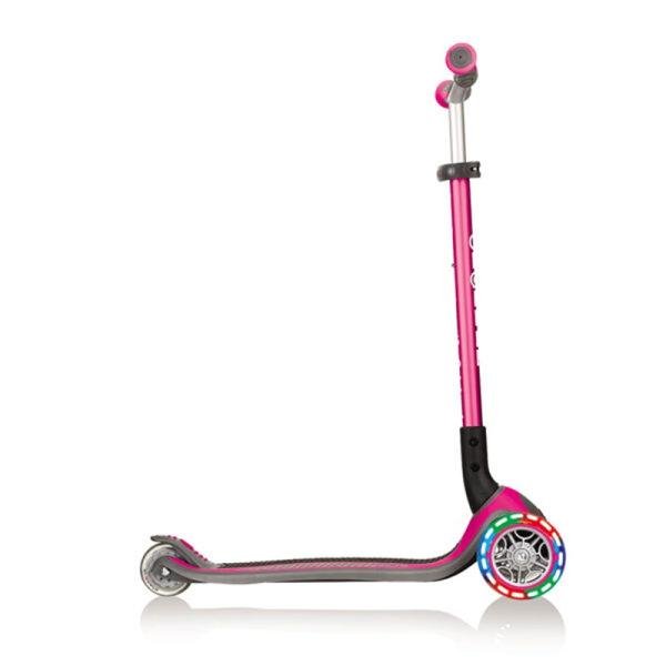 GLOBBER MASTER LIGHTS SCOOTER - DEEP PINK - 662-110