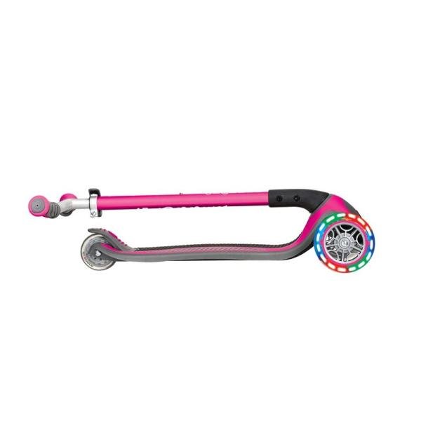 GLOBBER MASTER LIGHTS SCOOTER - DEEP PINK - 662-110