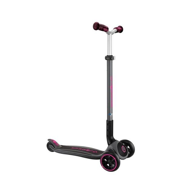 GLOBBER MASTER PRIME SCOOTER - DEEP PINK/BLACK